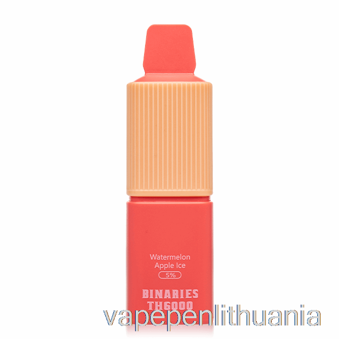 Horizon Binaries Th6000 Vienkartinis Arbūzas Obuolys Ledo Vape Skystis